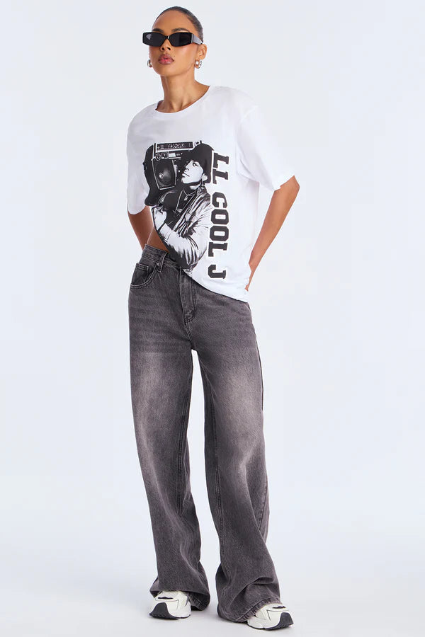 LL Cool J Boombox Tee - White