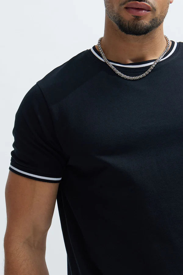 Jaxon Short Sleeve Tee - Black